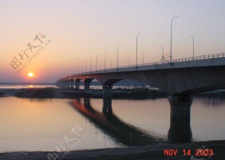 孟加拉帕克西大桥图片