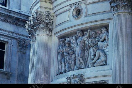 歐洲古典建築雕飾图片