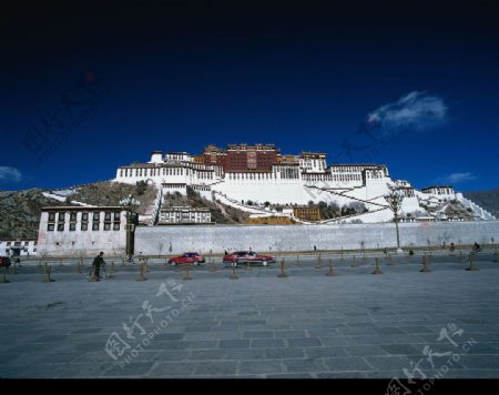 西藏城市素材布达拉宫图片