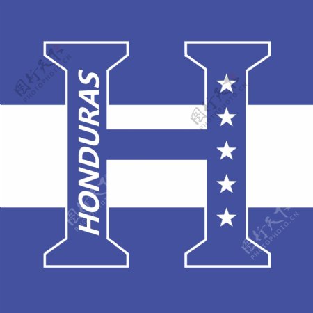 洪都拉斯国家队标志图片