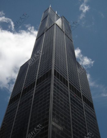 芝加哥西爾斯大廈图片