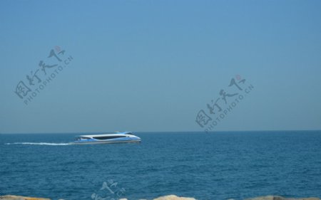 迪拜的碧蓝海岸图片