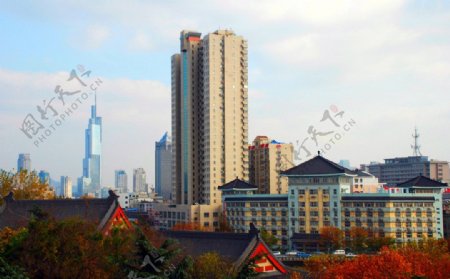 南京的新老建筑图片