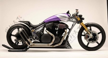 本田哈雷型摩托车图片