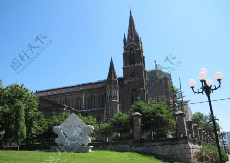 吉林市天主教堂图片