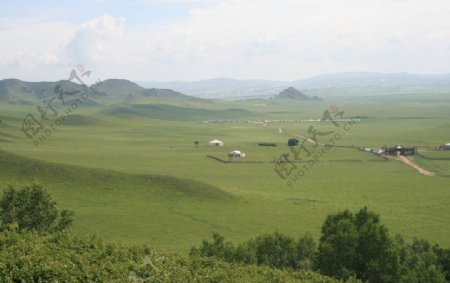 乌兰巴统草原图片