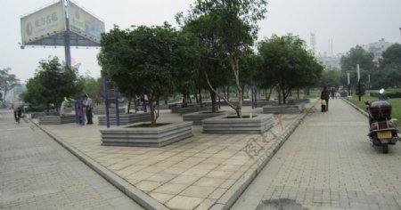 湘潭体育公园广场图片