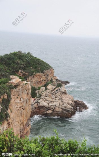 东海悬崖图片
