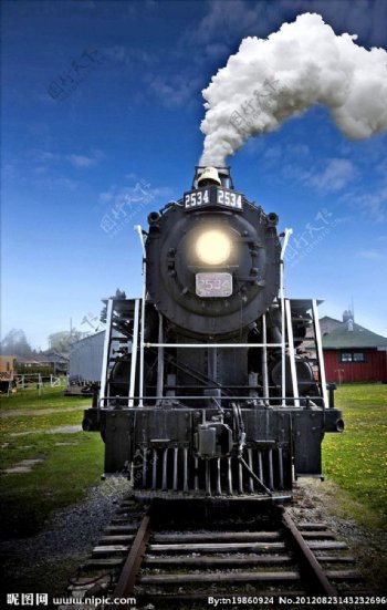 蒸汽机车图片