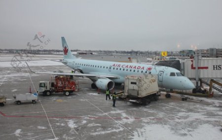 加拿大航空货机图片