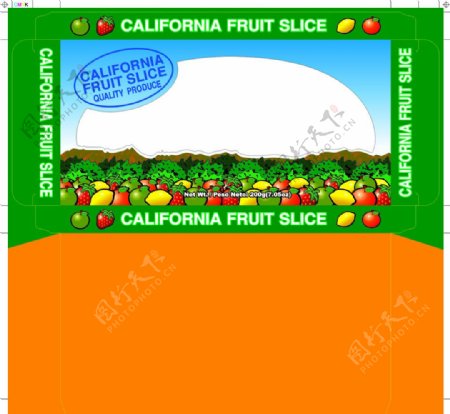 水果食品盒图片