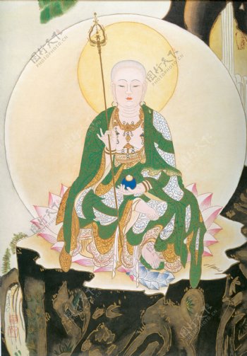 地藏菩萨图片