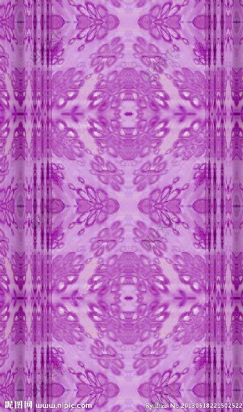 紫色花卉边框图案图片