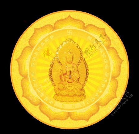 佛教徽章图片