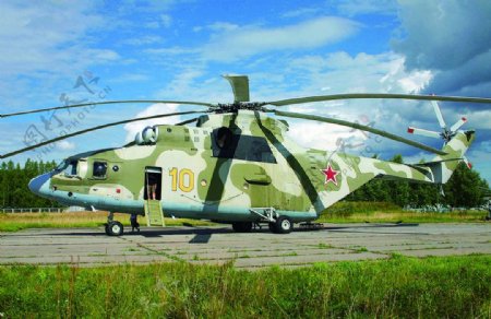 俄罗斯米26重型直升机图片