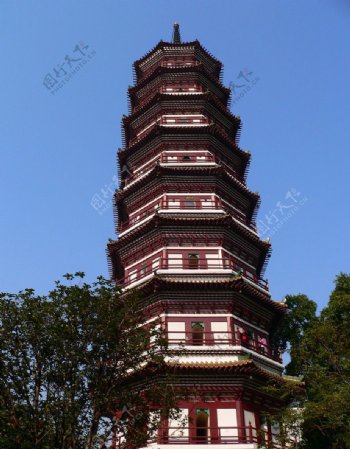 广州经典景点六榕寺图片