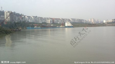 乌杨镇滨江路风情图片