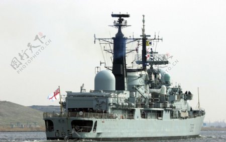 英国42型导弹驱逐舰图片