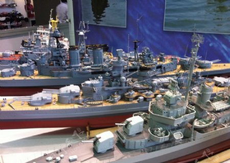 舰艇模型图片