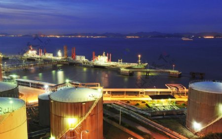 宁波大榭经济技术开发区油品码头图片