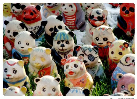 北京动物园熊猫图片