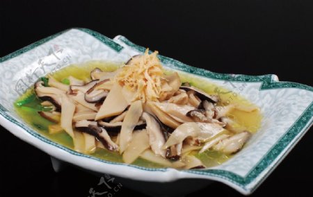 瑶柱珍菌煮菜心图片