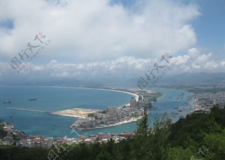 惠东双月湾港口小镇图片