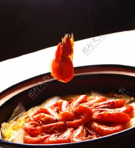 砂锅虾图片