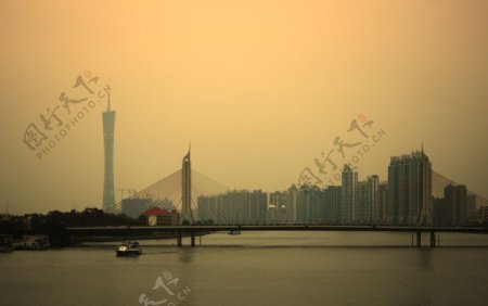 广州的桥图片