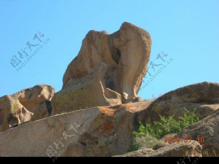 新疆象形石图片