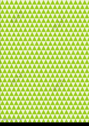 绿色三角形花纹图片