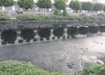 污水河图片