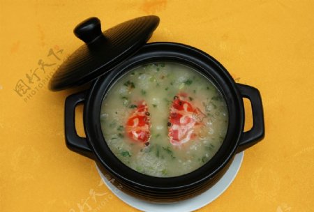 蟹菜饭图片