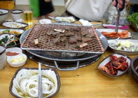 韓國碳烤牛小排图片