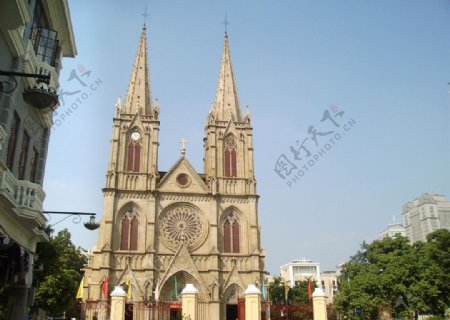 广州圣心大教堂图片