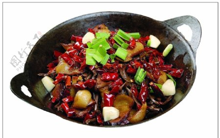 干锅茶树菇图片
