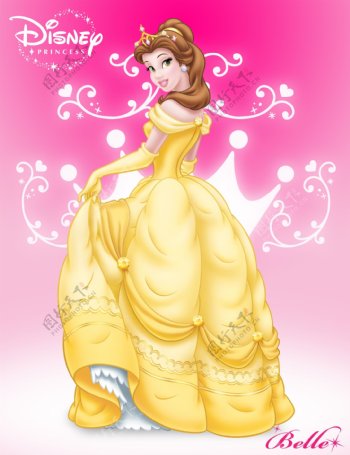 迪士尼野兽公主贝儿Belle2010年B版图片