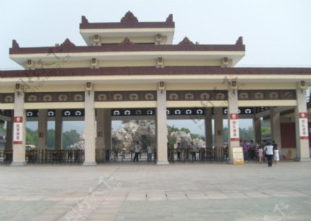 上海世博园之旅大门入口图片