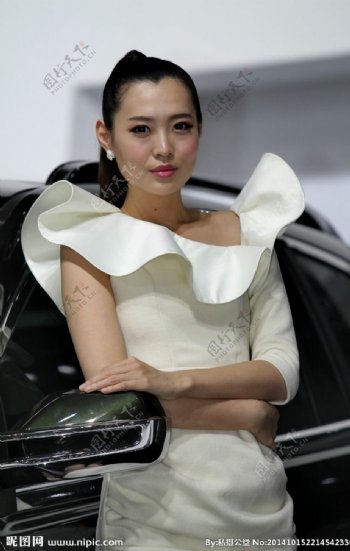 2014北京车展美女图片