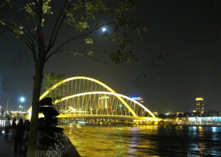 海河大沽桥图片