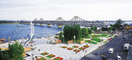 鸭绿江大桥图片