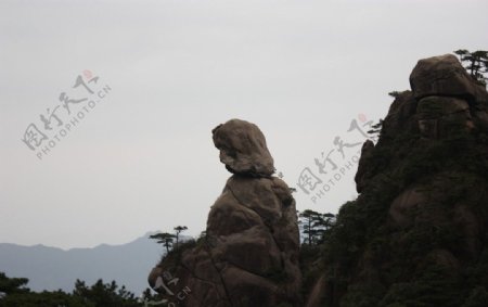 三清山神女峰图片