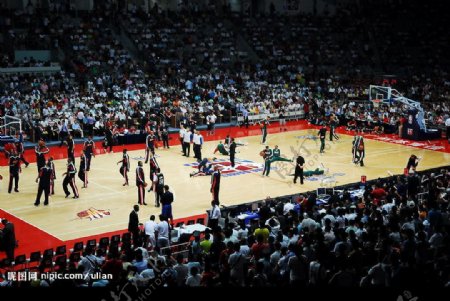 NBA中国赛场图片