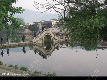 安徽宏村美景图片