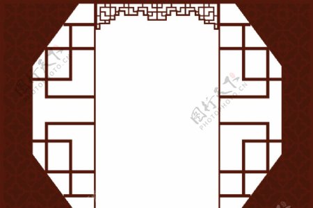 中式古典窗纹图片