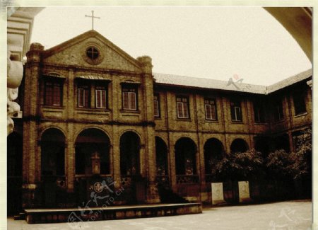 重庆慈母山法国教堂图片