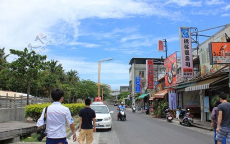 台南街道图片