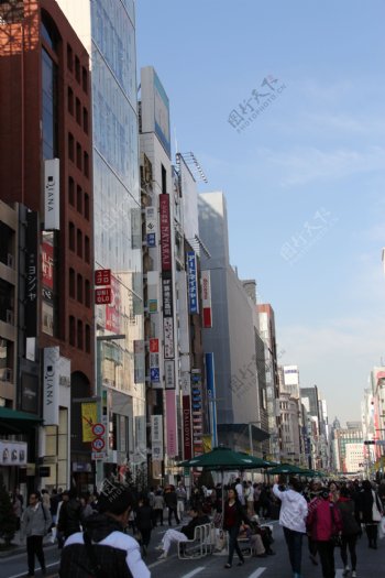 东京银座大街图片