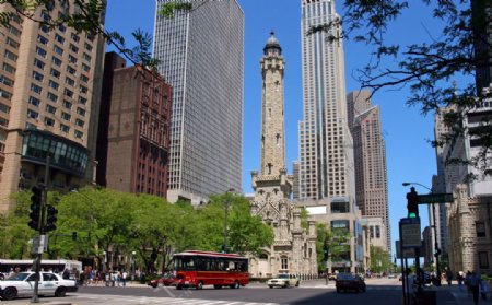芝加哥市区图片