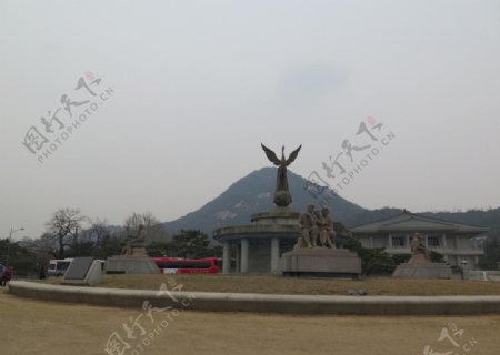 韩国山脉图片